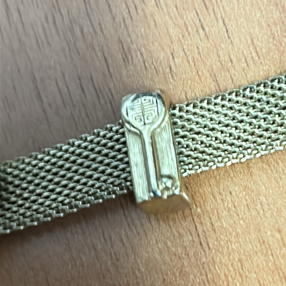 Givenchy Rare Vintage Heart Lock and Key Bracelet - Picture 7 of 12